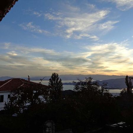 Klio Guesthouse Portaria  Bagian luar foto