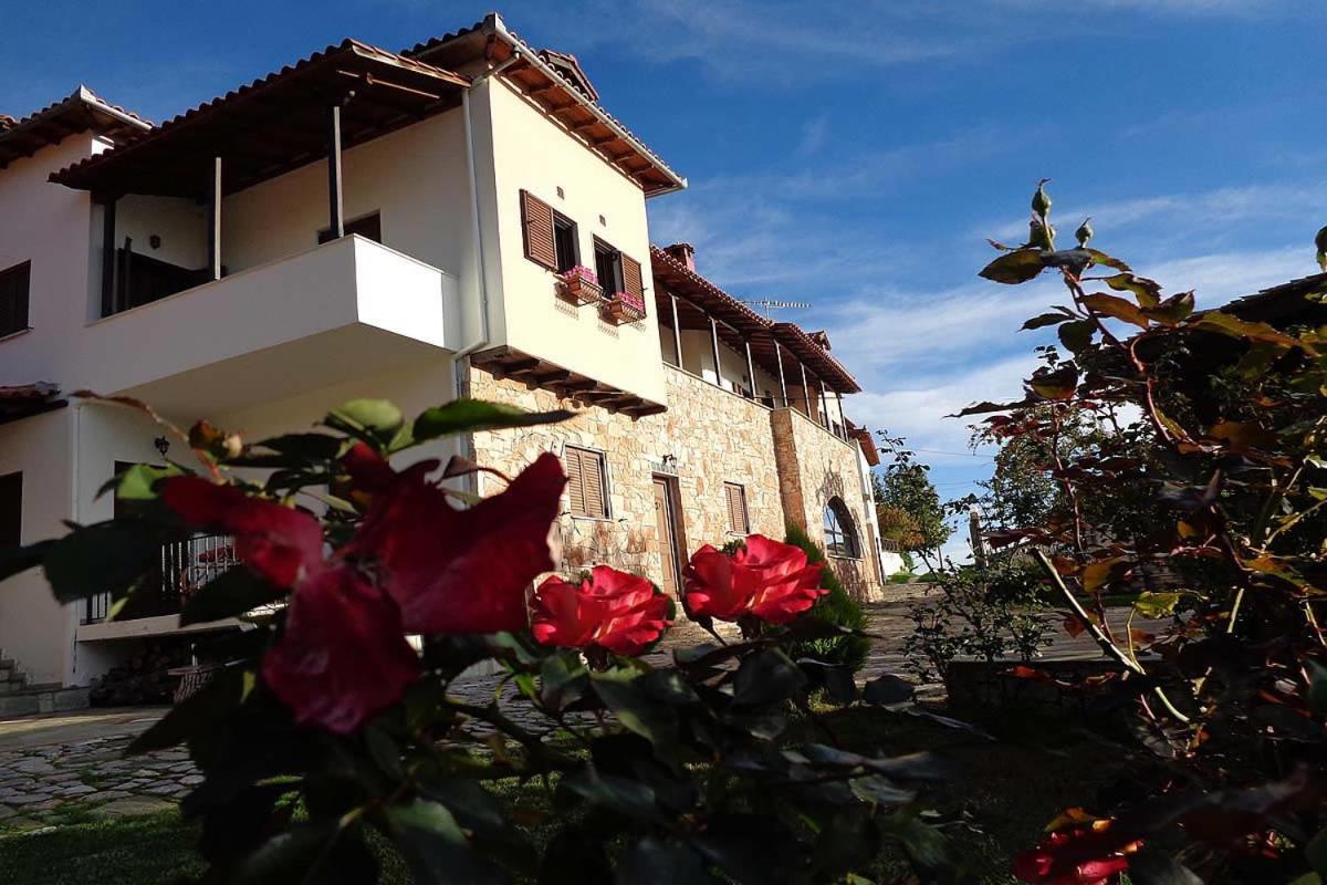 Klio Guesthouse Portaria  Bagian luar foto